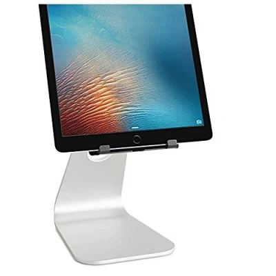 Abbildung von Rain Design mStand Tablet pro horizontale und vertikale Ständer für iPad Air et Tablett 9.7 Inch Silber