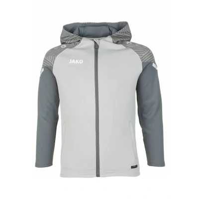 Abbildung von JAKO Performance Trainingsjacke für Kinder, Größe: 128, Soft grey steingrau
