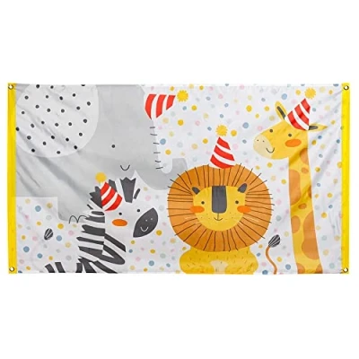 Abbildung von Flagge Safari Kinder 90x150 cm