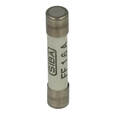 Abbildung von 70 125 40/1.6A SIBA FUSE 6.35X32 1.6A U/R CERAMIC 700V