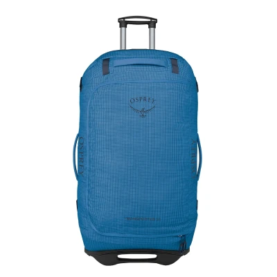 Abbildung von Osprey Rolling Transporter 90 blue flame scoria Reisetasche mit Rollen