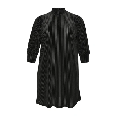 Abbildung von Kaffe Curve Acanna Freizeitkleid, Damen, Größe: 42/44, Black deep cc