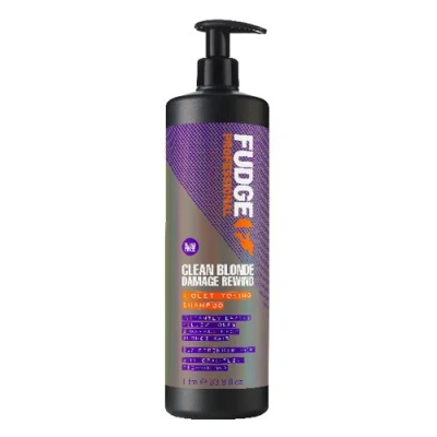 Abbildung von Fudge Clean Blonde Damage Rewind Violet Shampoo 1000ml