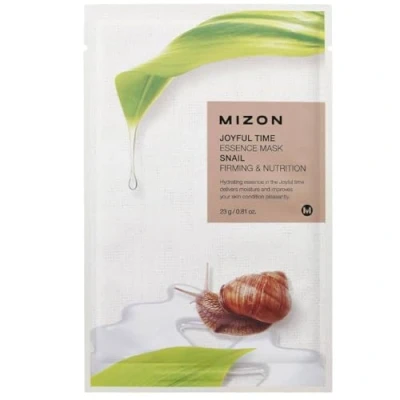 Abbildung von Mizon Joyful TIME Essence Snail 4 Masks PACK Gesichtspflegeset, Größe: 92 g,