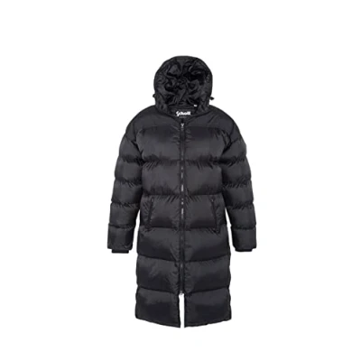Abbildung von Schott NYC Unisex 2190max Daunenjacke, schwarz / schwarz, XXS