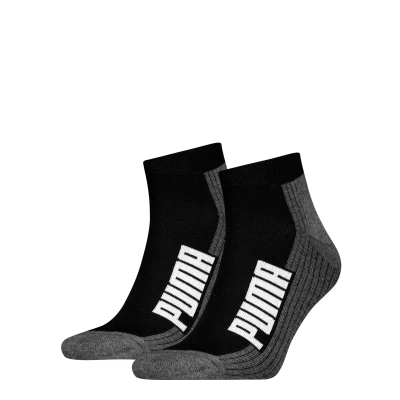 Abbildung von Puma 2P BWT Cushioned Quarter Sock Schwarz Gr 39/42