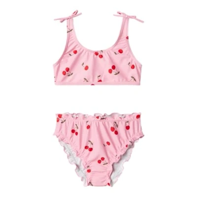 Abbildung von Name it SET Bikini für Kinder, Größe: 122/128, Pink frosting
