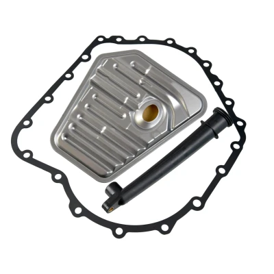 Abbildung von BLUE PRINT ADBP210018 Hydraulikfiltersatz, Automatikgetriebe mit Ölwannendichtung AUDI: A6 C6 Avant, C5 Limousine