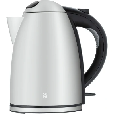 Abbildung von WMF Wasserkocher Stelio Paper Grey, 1,7 l, 2400 W, Cromargan, beleuchtete Wasserstandsanzeige, Watt