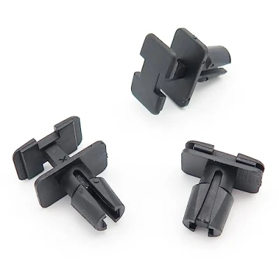 Abbildung von VVO Fasteners Windschutzscheiben Clip aus Kunststoff, Schwarz, 10 Stück