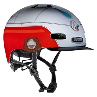 Abbildung von Nutcase Unisex Youth Little Nutty Small Surfs Up Helmets, angegeben, S