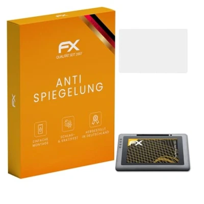 Abbildung von atFoliX Panzerfolie kompatibel mit Wacom DTU 1031 Schutzfolie, entspiegelnde und stoßdämpfende FX Folie (2X)