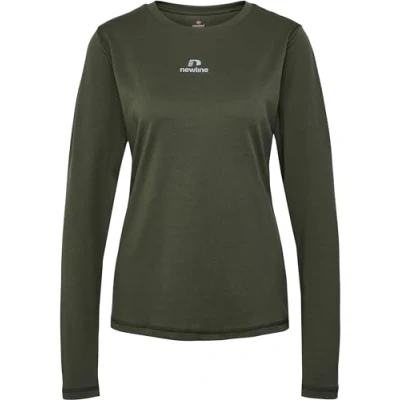 Abbildung von Newline BEAT LS Langarmshirt, Damen, Größe: 34, Beluga