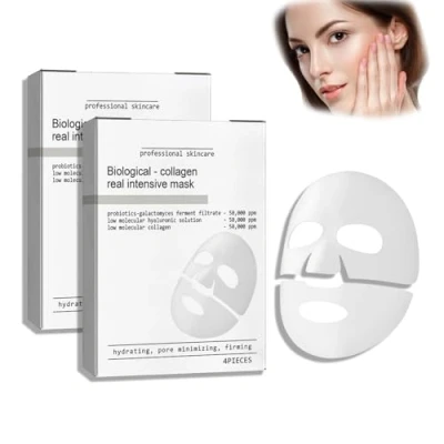 Abbildung von Skaind Hydraglow Deep Face Mask,Skaind Collagen Mask,Collagen Anti Wrinkle Mask,Hydrating Overnight Mask, Aging Mask for Lifting, Firming, And Moisturizing (8 pcs)