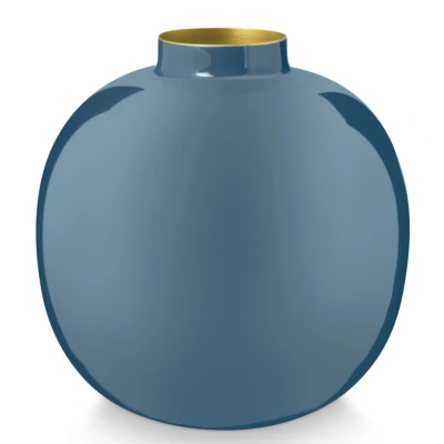 Abbildung von PIP STUDIO Vase Metal Light Blue 23 cm