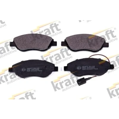Abbildung von Bremsbelagsatz, Scheibenbremse KRAFT AUTOMOTIVE 6003323