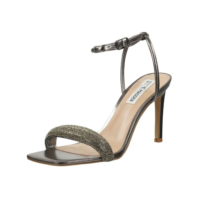 Abbildung von Steve Madden High Heel Sandalette, Damen, Größe: 40, Pewter Schuhe