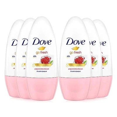 Abbildung von Dove Go Fresh Deodorant Pomegranate &amp; Lemon Verbena Scent (6 Stück)