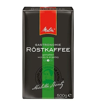 Abbildung von Melitta Gastronomie Filterkaffee Röstkaffee würzig und ergiebig 12 x 500g Kaffee gemahlen