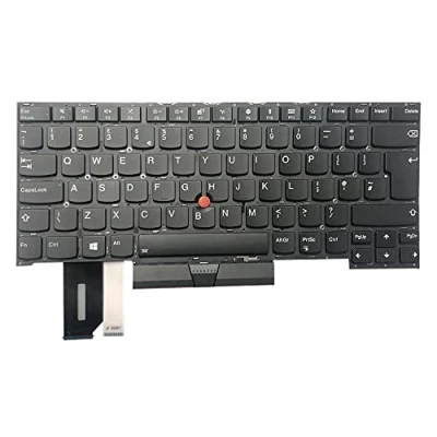 Abbildung von Gintai Keyboard Tastatur UK Layout für Lenovo Thinkpad T490S 20NX 20NY, T495s 20QJ 20QK, X1 Extreme 1st 2nd Gen, P1 Gen PK131BR1A20 SN20R66015 SG 97140 2EA NOT FIT T490 T495 NoBacklit
