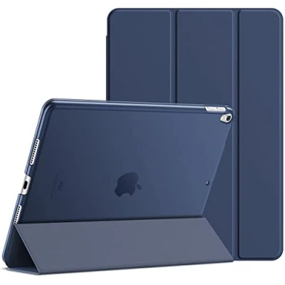 Abbildung von JETech Hülle für iPad Air 10,5 (3. Generation 2019) und Pro 2017, Schutzhülle mit Ständer Funktion Auto Schlafen/Wachen (Navy)