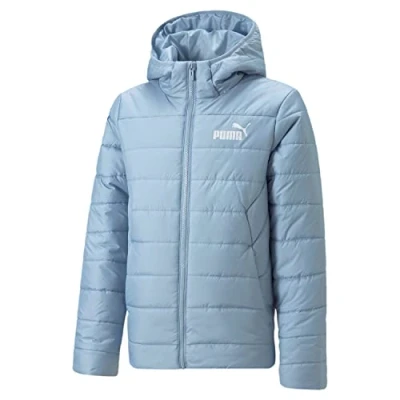 Abbildung von Puma ESS Hooded Padded Winterjacke für Kinder, Größe: 140, black