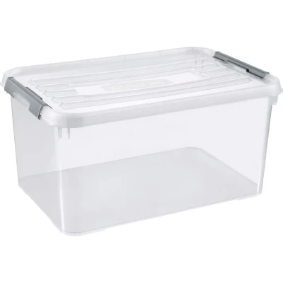 Abbildung von Curver Aufbewahrungsbox 240679 Kunststoffbox HANDY geschlossen, stapelbar (B x H T)