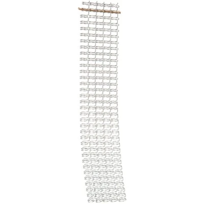 Abbildung von GBC 4400697 Binderücken Draht, A4, 34 Ringe, 9.5 mm, 85 Blatt, 25 Stück, silber