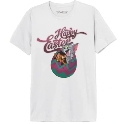 Abbildung von Tom&amp;Jerry Herren Metomjets010 T Shirt, weiß, L