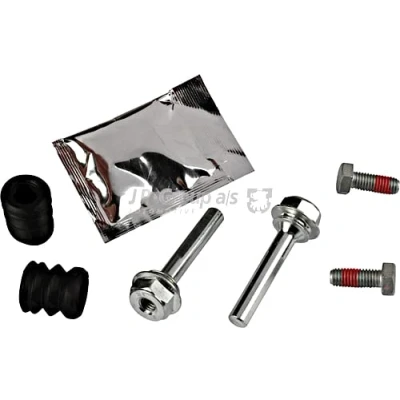 Abbildung von JP GROUP 1161953710 Führungshülsensatz, Bremssattel mit Bolzen VOLKSWAGEN: TRANSPORTER 3 Bus, Passat B3/B4 Limousine, Vento, AUDI: Cabriolet B4