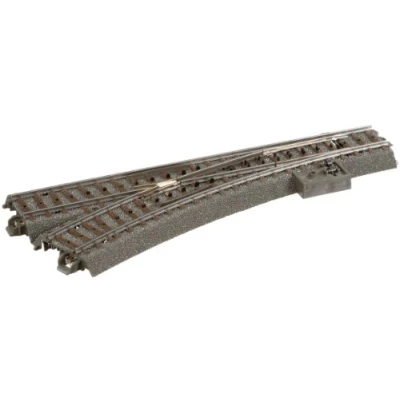 Abbildung von Märklin Modelleisenbahn Set H0 C Gleis (mit Bettung) 24611 Weiche, links 188.3 mm 1 St.