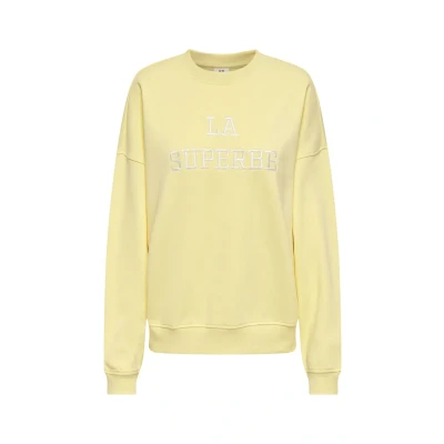 Abbildung von JDY Jdymesa O NECK Sweatshirt, Damen, Größe: XS, Double cream