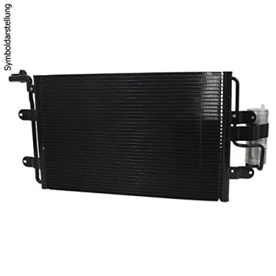Abbildung von VALEO 817661 Klimakondensator mit Trockner Aluminium 380 R 134a RENAULT: Kangoo II / Grand Kangoo, I, Express