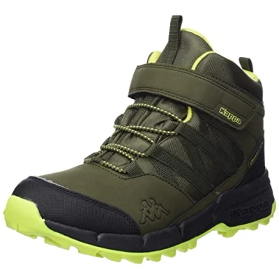 Abbildung von Kappa Unisex Hikingschuh für Kinder, Größe: 37, Army/lime Textil/synthetik