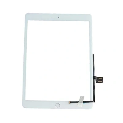 Abbildung von Smartex® Touch Screen Glass Digitizer WEIßE kompatibel mit iPad 7 2019 (A2197 A2200 A2198) Home Button, Aufkleber und Werkzeugset inklusiv