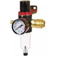 Abbildung von Einhell 4134200, Analog pressure gauge, Black, Brass, Transparent, Analog, 360 g, 50 mm, 109 mm