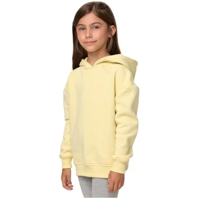 Abbildung von Urban Classics Kapuzenpullover für Kinder, Größe: 146/152, Softyellow