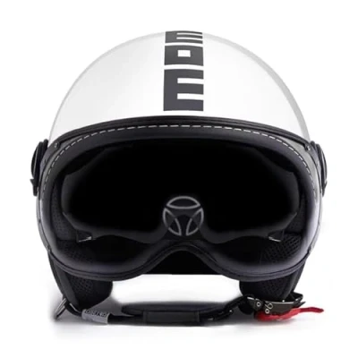 Abbildung von MOMODESIGN Unisex Erwachsene Fgtr Evo E2206 Jethelm, Mono White Quarz/Black, XL