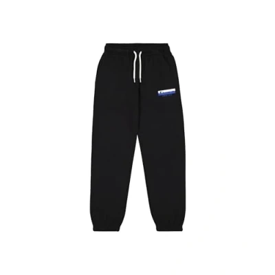 Abbildung von Champion Jungen Legacy Graphic Shop B (306841) Ultra Light Soft Compact Powerblend Fleece Elastic Cuff Trainingshose, Nero, 7 8 Jahre