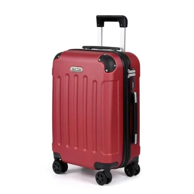 Abbildung von TANTOMI Handgepäck Koffer, Reisekoffer, Hartschalenkoffer Trolley Koffer mit Rollen, 3 Stelliges Codeschloss, Zahlenschloss Teleskopgriff, Suitcase für Reisen Geschäft