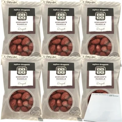 Abbildung von Agilus Gebrannte Mandeln 6er Pack (6x170g Packung) + usy Block