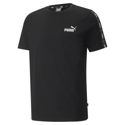 Abbildung von Puma ESS TAPE Tshirt print, Herren, Größe: XXS, Black