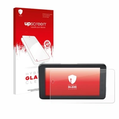 Abbildung von upscreen Schutzglas für BMW ConnectedRide Navigator Schutzfolie, Glas Folie [Klar, 9H Panzerschutz, Anti Fingerprint]