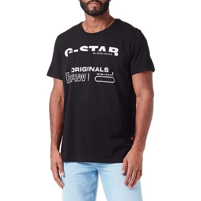 Abbildung von G Star Originals Tshirt print, Herren, Größe: Medium, Black