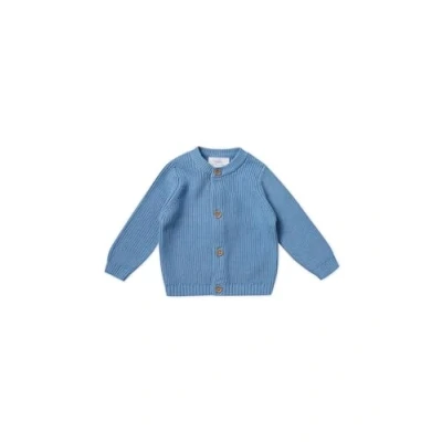 Abbildung von Stellou &amp; friends Strickjacke FEIN für Kinder, Größe: 110/116, Blue