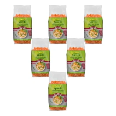 Abbildung von Rapunzel Rote Linsen Spirelli 0,3 kg 6er Pack