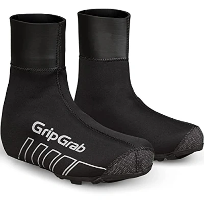 Abbildung von GripGrab RaceThermo X Neopren Winter MTB CX Gravel Bike Überschuhe wasserdichte Winddichte Thermo Radsport Überzieher