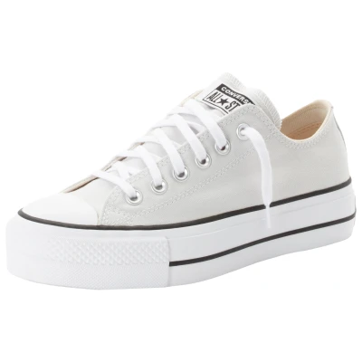 Abbildung von Converse Chuck Taylor ALL STAR LIFT Platform Sneaker low, Damen, Größe: 40, Barely grey/white/black Textil