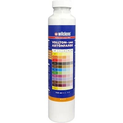 Abbildung von Wilckens Vollton und Abtönfarbe matt, 750 ml, Weiß