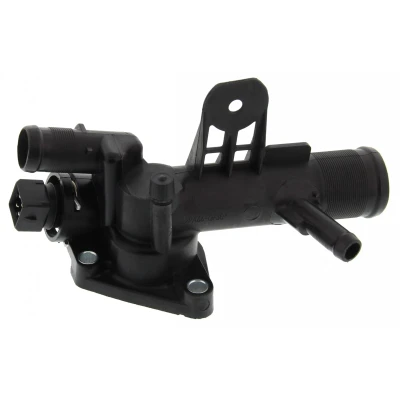 Abbildung von MAPCO 28120 Kühlwasserthermostat 89 mit Dichtung Kunststoff Gehäuse RENAULT: CLIO 3, SCENIC 2, MEGANE NISSAN: MICRA Almera II Schrägheck
